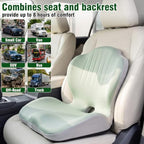 Car Seat Cushion Office Chair Cushion with Lumbar Support Pillow - Image 2