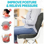 FORTEM Seat Cushion & Lumbar Support for Office Chair, Wheelchair, Car - Image 5