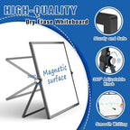 Grtard Magnetic Dry Erase Board with Stand, 18''x14'' Desktop Whiteboard - Image 7