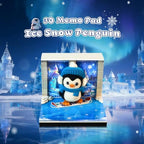 Ice and Snow Penguins 3D Memo Pad, 3D Calendar 2027, Time Piece Calendar - Image 2