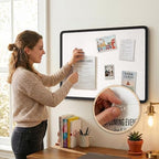 Bulletin Board Decorative Felt Foldable Vision Photo Pin Boards - Image 6