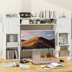 ELECWISH Desktop Bookshelf, Desk Shelf for Computer Desk, 45", 8 Tier by ELECWISH