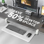 Large Keyboard Tray Under Desk, Pull Out Keyboard & Mouse Tray for Typing - Image 3