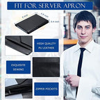 Containlol 6 Pcs Waiter Book Server Organizer with Pocket,Classic Style - Image 2