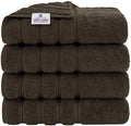 American Soft Linen 100% Cotton Luxury Turkish Towels, 4 PC Bath Towel Set by AmericanSoftLinen