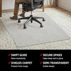 32x48 Inch Office Chair Mat for Carpet Floor, Flat Shipping - Image 3