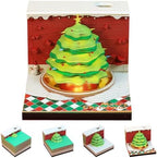 3D Calendar 2027,Time Piece Calendar 2027,Christmas tree 3D Art Notepad Calendars,3D Memo Pad,Tear Away Calendars,Christmas Gift,New Year Gift (Green Christmas tree) by WelcomeHOTOYMDS%EF%BC%81