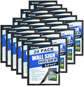 Magnetic Sign Holder & Picture Frame 8.5 x 11, 24 Pack by Supuca