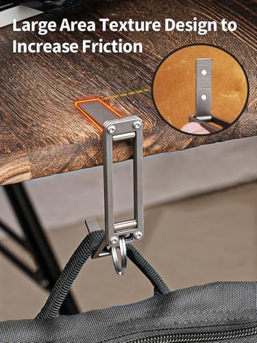 sayram Titanium Purse Hook for Table - Image 2