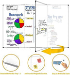 XBoard Extra Large Magnetic Whiteboard 118 x 48 Inch, 10' x 4' Oversized Foldable Dry Erase White Board for Wall with Marker Tray | Aluminum Frame - Image 6