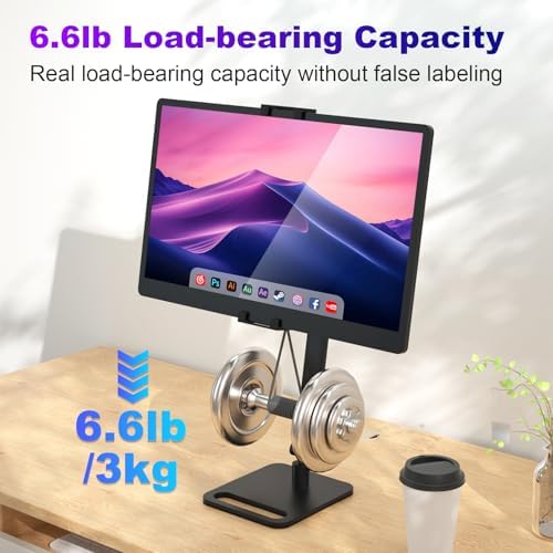 Portable Monitor Stand for Desk 15.6"17.3"18.5",Tablet / iPad Stand - Image 6