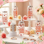 48 Pcs Christmas Mama Gifts Bulk, Cups Lids Straws Clay Bracelets - Image 4