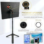 Portable Travel Monitor Stand Magnetic Metal Tripod for Monitor/iPad/iPhone - Image 3