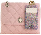 kate spade new york ID Badge Clip Key Chain, Multicolor Glitter - Image 3