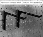 Wall Control 30-P-3232B Black Metal Pegboard Pack - (2) 32" Tall x 16" Wide Black Pegboards - Image 4