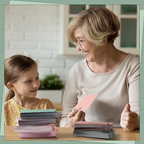 Ctosree 1440 Pcs Back to School Index Cards, 3 x 5 Inch, Novel Color - Image 4
