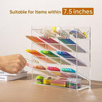 BEYGORM Acrylic Vertical Marker Organizer for 150 Markers, Desk Orgaizer - Image 3