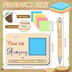 Dispowreath 10 Set Employee Christmas Appreciation Gift Sticky Note Holder - Image 2