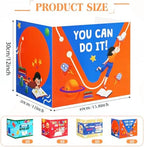 24 Pcs Privacy Folders for Students Testing, Encourage, Colorful - Image 2