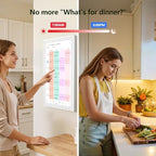 Digital Calendar, 15.6 Inch Wall Planner Electronic Calendar & Chore Chart, Smart Touchscreen Interactive Display for Family Schedules, Great for Organizing Your Routines, Wall & Desk Mountable - Image 4
