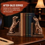 Dog Decorative Bookend for Shelves - Dog Book Ends - Image 4