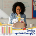 4 Pack Teacher Cups Set Back to School Teacher Gifts Kraft - Image 3