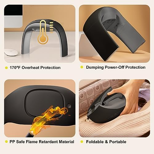 Desk Mouse Pad Hand Warmer Super Quiet 110v 100w - Black - Image 6