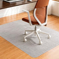 Funwheat Woven Office Chair Mat for Hardwood Floor, 36 x 48 in, Light Grey by FunWheat