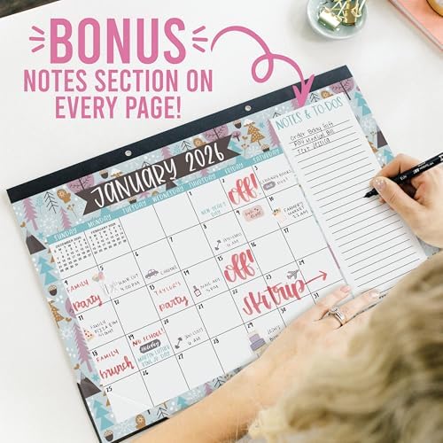 Large Teacher Desk Calendar 2026-2027 - Desktop Calendar 2026 - Image 7