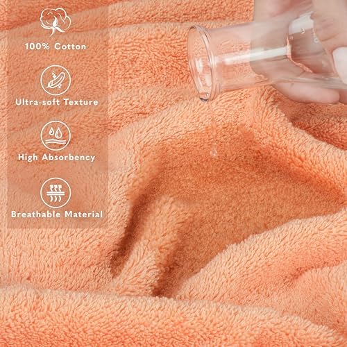 American Soft Linen 100% Cotton Luxury Turkish Towels, 2PC 35x70 Bath Sheet - Image 4