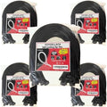 200lb Zip Ties Heavy Duty 18 Inch 350pcs, Large Black Cable Tie, Thick Heat Resistant Zipties, Big Wide Wire Ties, Industrial Tie Wraps for Outdoor Use by ProfessionalinZipTies