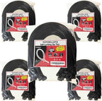 200lb Zip Ties Heavy Duty 18 Inch 350pcs, Large Black Cable Tie, Thick Heat Resistant Zipties, Big Wide Wire Ties, Industrial Tie Wraps for Outdoor Use by ProfessionalinZipTies