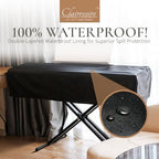 Digital Piano Cover for Yamaha - Piano Keyboard for P143, P225, P223, P145, P143, P125a, P125, P115, P105, P71, P45, Kawai ES120, PX150, Roland F-20 & More, Keyboard Cover, Black, Leatherette - Image 5