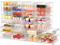 caktraie 30-Drawer Acrylic Storage & Makeup Organizer for Desk by shoeboxesanddeskorganizers