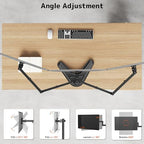 Triple Monitor Stand, Full Motion Arm Fits up to 27 inch - Image 3