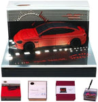 2027 3D Paper Carving Desk Calendar With LED Light by Divtada