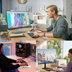 Ergonomic Mouse Pad & Keyboard Wrist Rest Set, Memory Foam - Image 7