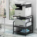 Fannova 25.6"x23.6" Extra Large Printer Stand with Adjustable Storage Shelf by Fannova
