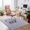 Extra Large Office Chair Mat Non-Slip Desk Mat For Carpet And Hardwood Floors, Durable Floor Protector 6mm Thick For Gamer And Office Chairs, Multi-Use Rug(Size:100×150cm/40×59in,Color:Light Grey) by Unknown