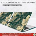 CISSOOK for MacBook Air 15 inch Case 2023 2024 2025 2026 Elegant Floral - Image 3