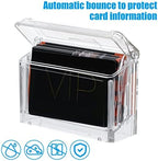Crtiin 6 Pcs Outdoor Business Card Holder Waterproof Acrylic Wall Mount - Image 4