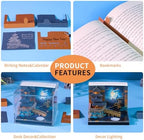 3D Art Calendar Memo Pad 2027,Desk Time Piece Calendar 3D Riverside Pavilion Notepad Creative Rip Away Calendar Paper Carving Note - Image 5