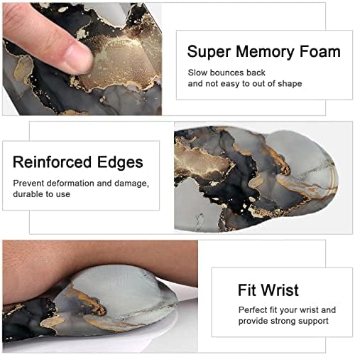 Large Desk Mat, Mouse Pad with Wrist Support, Keyboard Wrist Rest Set - Image 5