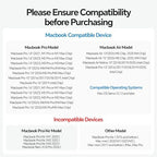 11-in-2 USB C Docking Station Dual Monitor 4K@60Hz for for M5/M4/M3 Pro/Max - Image 3
