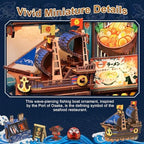Cutefun Book Nook Kit - DIY Miniature Japanese Osaka Shinsekai Alley - Image 5