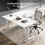SALLOUS Chair Mat for Hard Floors, 60" x 75" Office Chair Mat for Hard Surface, Vinyl Floor Mat for Gaming Chairs, Multi-Purpose Floor Protector Desk Mat for Home Office (Clear) - Image 4