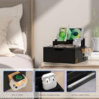 Pezin & Hulin Bamboo Charging Station with Power Charger & Cables-Natural - Image 5