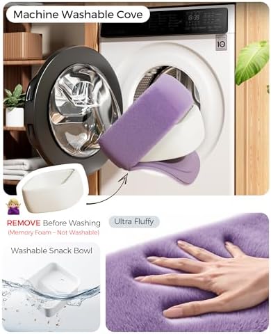 LULULOOK Tablet Pillow Stand for Kindle/iPad, Kindle Holder for Bed, Purple - Image 5