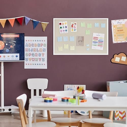DAHAPYBOO Cork Board with Linen White 2Pack,Bulletin Board 36"x24" - Image 6