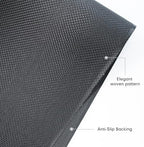 Sycoodeal Chair Mat, 48" x 60" Office Chair Mat for Hardwood and Tile Floor, Heavy Duty Floor Protector for Rolling Chairs, Non-Slip,Computer Mat for Home Office(Black) - Image 3